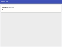 Tablet Screenshot of bustime.com